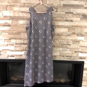 Banana Republic asymmetrical sleeveless dress